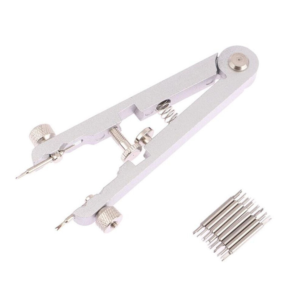 Maxpower (Silver) Innovative Watchband Opener Replace Spring Bar Connecting Pin Remover Tool Disassembly And Assembly Of Watch Strap Silver