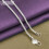 (60cm) 925 Sterling Silver 3mm Snake Chain Necklace 4