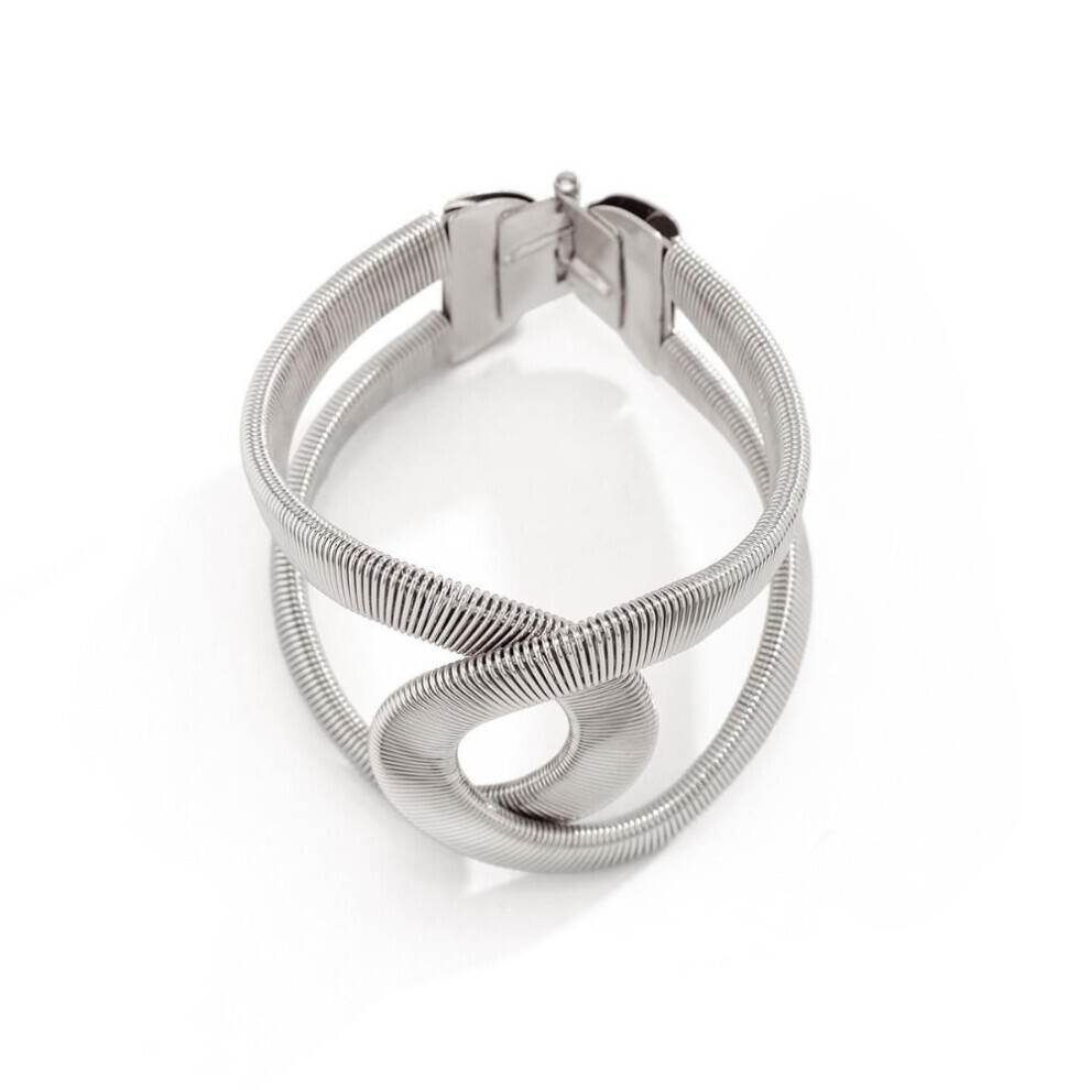 Maxpower (6) Temperament Metal Smooth Bracelet Simplicity Bracelet New Cross Opening Bracelet