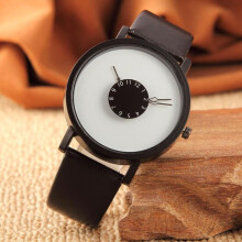 (black white) New Creative Design Girl's Fashion Quartz Watches Woman's Wristwatches Gifts For Friend,family