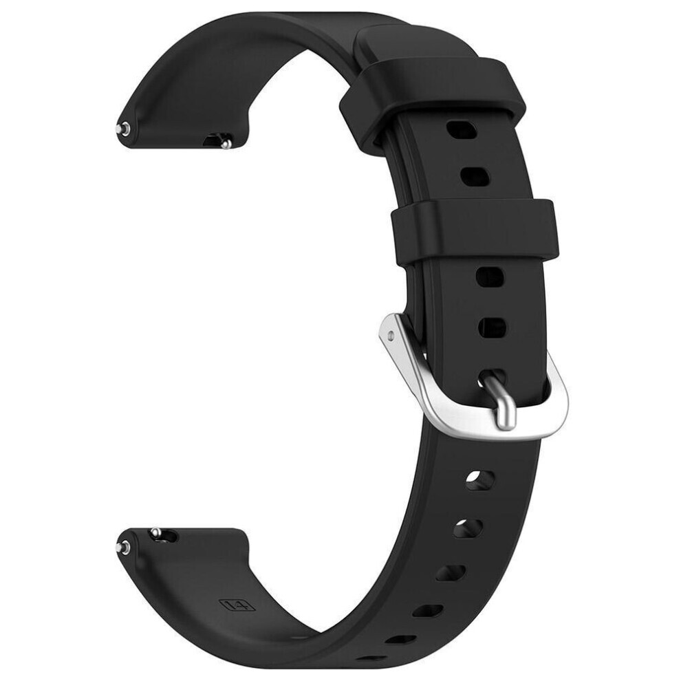 (B) 14Mm Silicone Strap For Garmin Lily 2 Silicone Watch Bands Replacement Wristband 9190758523454