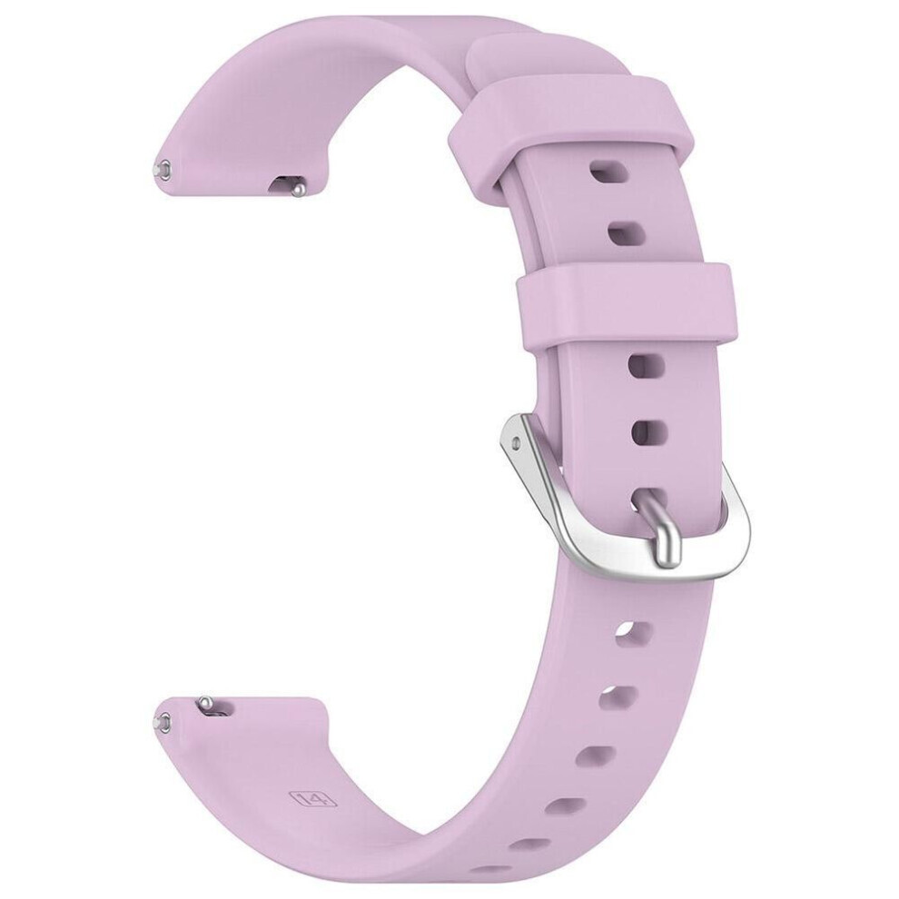 (D) 14Mm Silicone Strap For Garmin Lily 2 Silicone Watch Bands Replacement Wristband 9190758525403