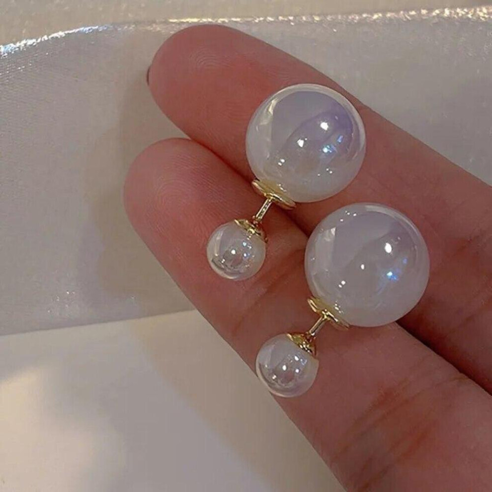 Maxpower (1 Pair) Fashion Women's Earrings Simulation Pearl Ear Stud Earrings For Women Girl Gifts Jewelry Gift