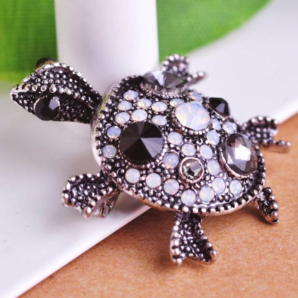Maxpower (Black) Tortoise Broches Brooch Bouquet Bijuterias Hijab Pin Up Broches For Women Wedding Brooch Black