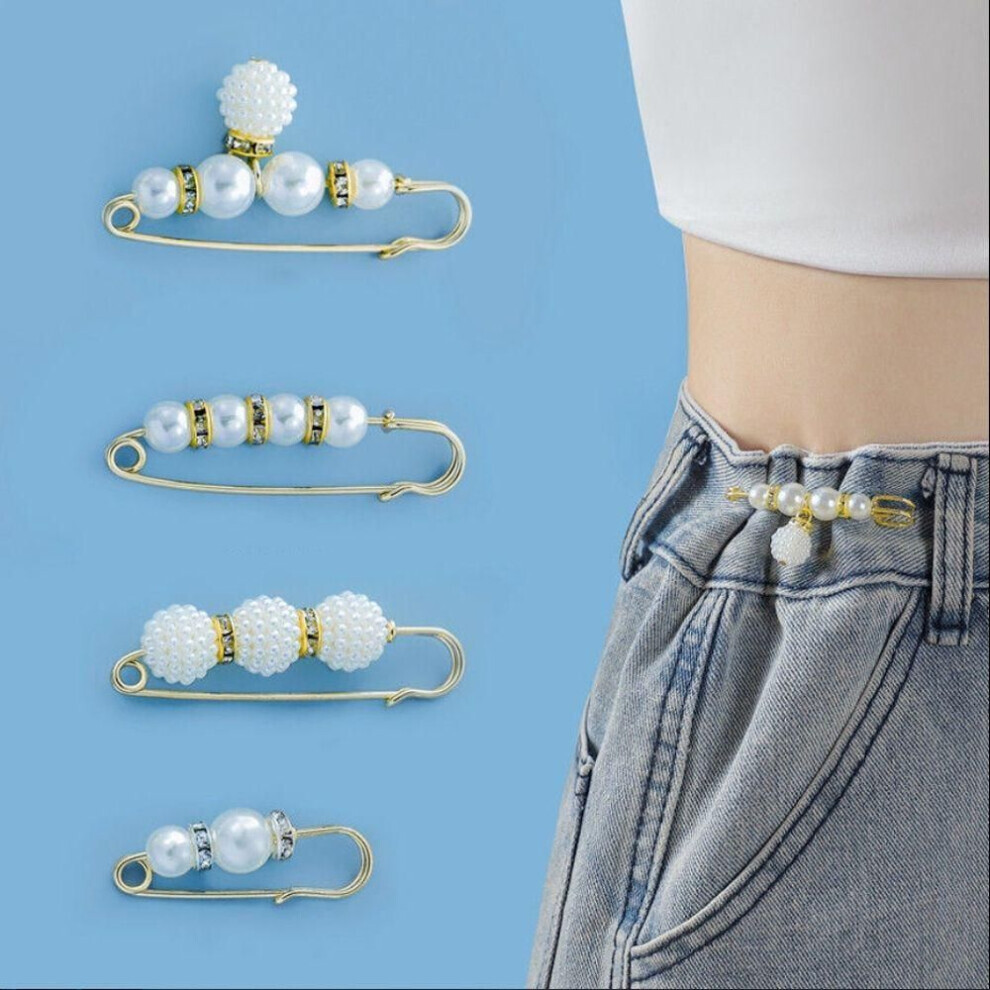 Maxpower (#11) Buckle Dress Shawl Clips Waistband Pin Waist Pin Brooch Dress Shawl Clips Clothing Brooches Set