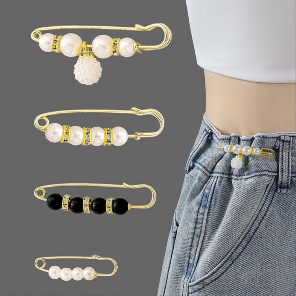 Maxpower (#12) Buckle Dress Shawl Clips Waistband Pin Waist Pin Brooch Dress Shawl Clips Clothing Brooches Set