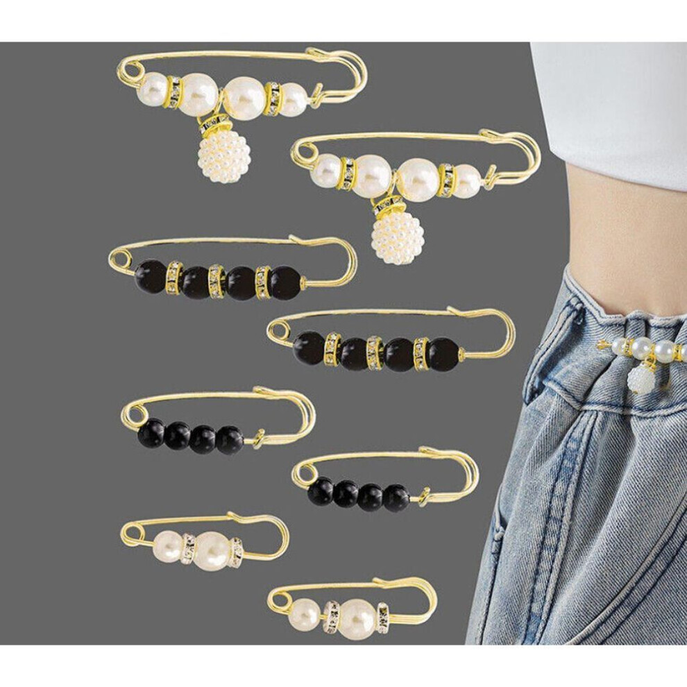 Maxpower (#2) Buckle Dress Shawl Clips Waistband Pin Waist Pin Brooch Dress Shawl Clips Clothing Brooches Set