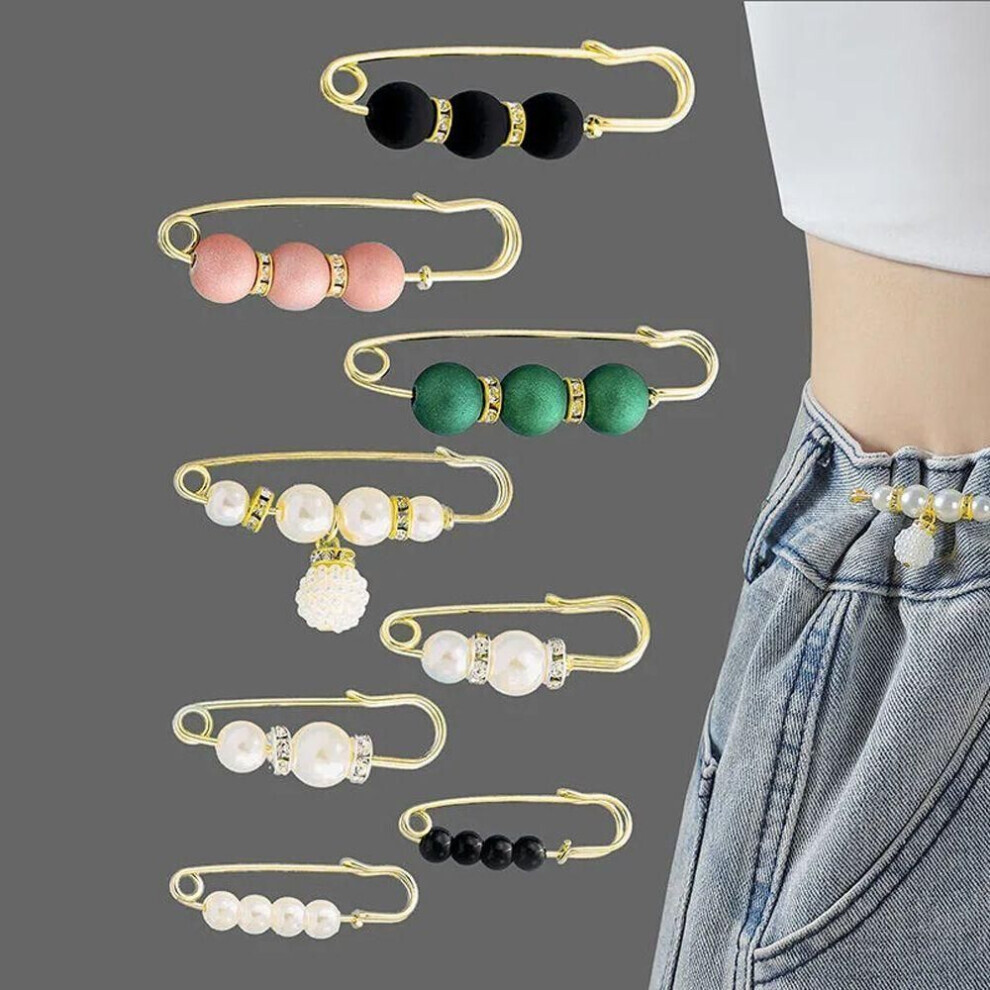 Maxpower (#3) Buckle Dress Shawl Clips Waistband Pin Waist Pin Brooch Dress Shawl Clips Clothing Brooches Set Not,Specified