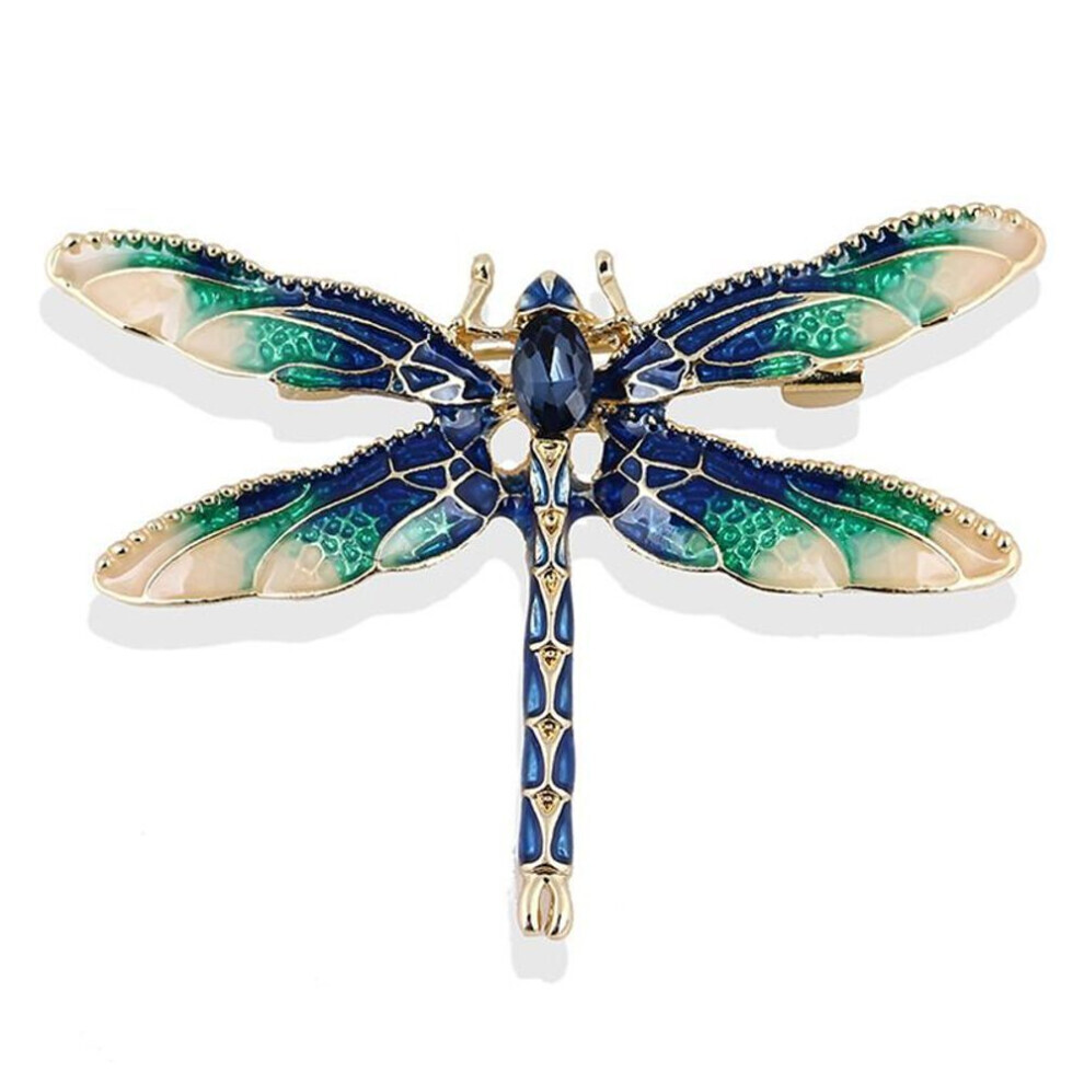 Maxpower (Green) Charm Dragonfly Animal Brooch Pin Ladies Gift Jewelry Green