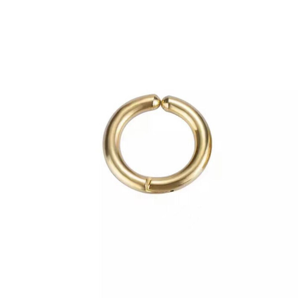 Maxpower (, 14Mm) Punk Without Pierced Earrings Gift Men Clip Earrings Earrings Hoop Women Ear Clips Korean Ear Cuffs Gold