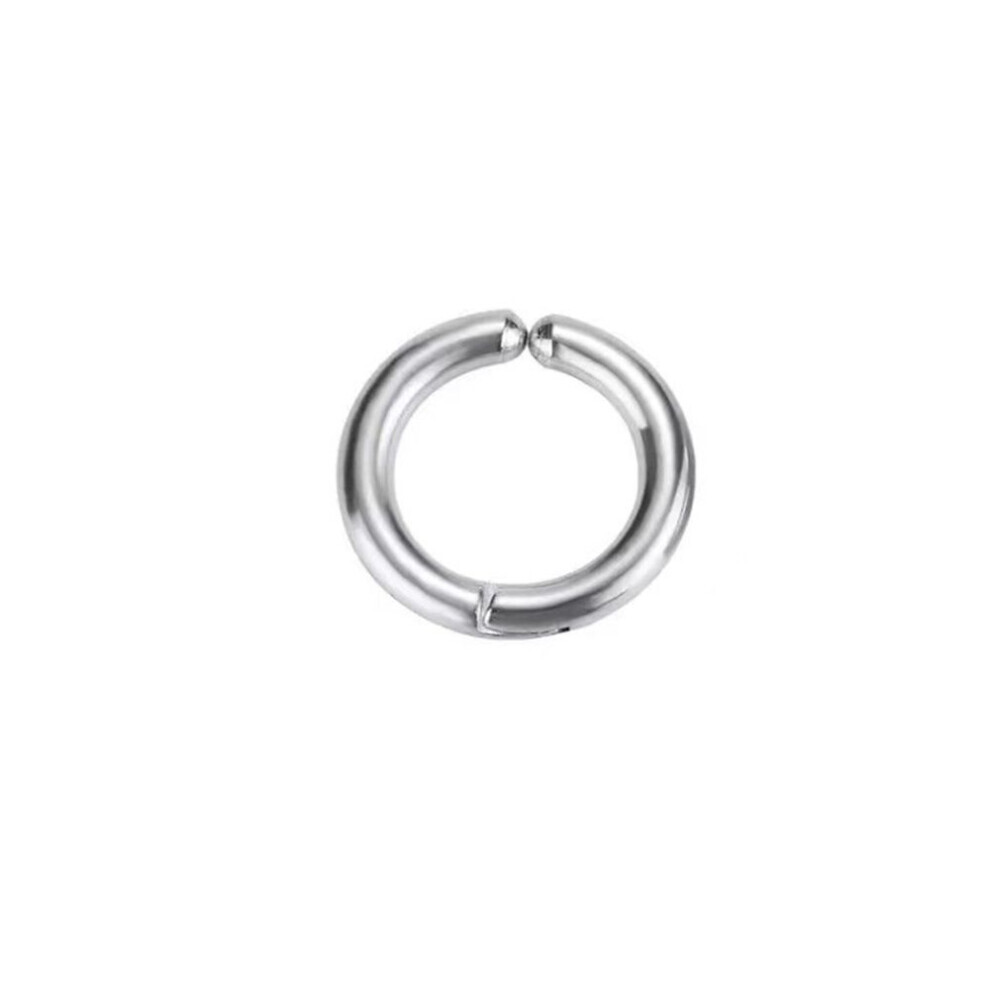 Maxpower (, 12Mm) Punk Without Pierced Earrings Gift Men Clip Earrings Earrings Hoop Women Ear Clips Korean Ear Cuffs Silver
