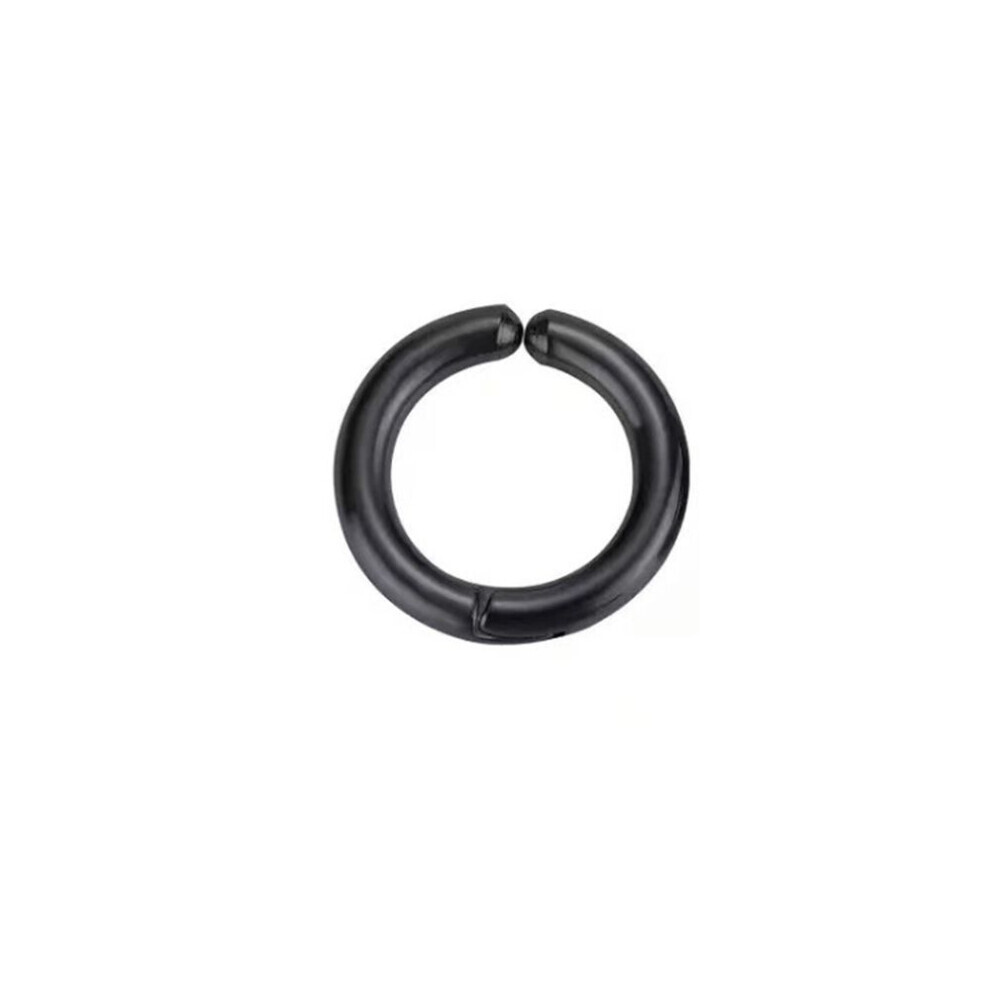 Maxpower (, 14Mm) Punk Without Pierced Earrings Gift Men Clip Earrings Earrings Hoop Women Ear Clips Korean Ear Cuffs Black