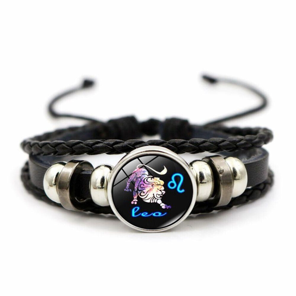 Maxpower (Leo) Constellation Horoscope 12 Zodiac Bangle Bracelet Couple Bracelet Jewelry Fashion Accessories Not,Specified