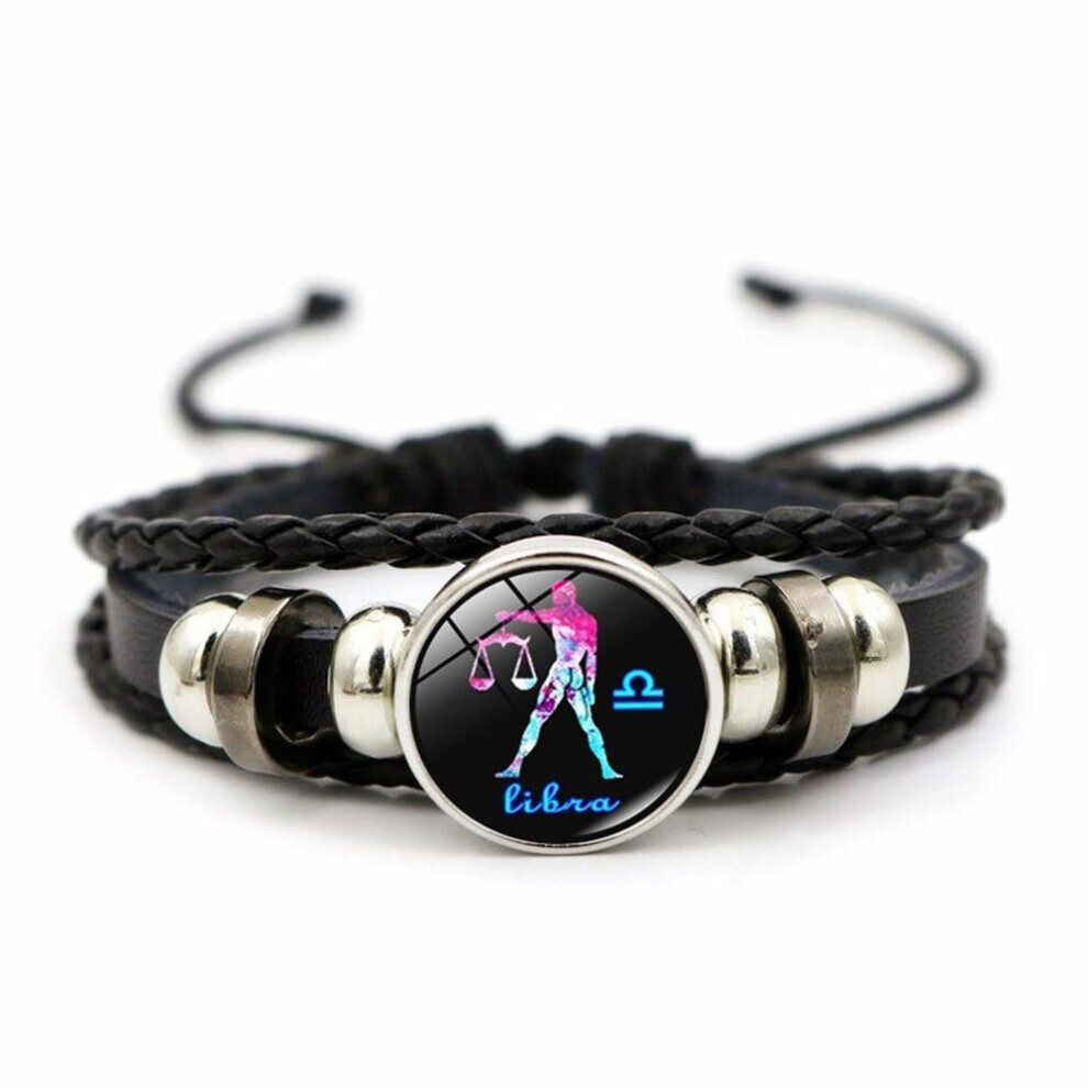 Maxpower (Libra) Multilayer Bangle 12 Zodiac Horoscope Fashion Accessories Jewelry Bracelet Couple Bracelet