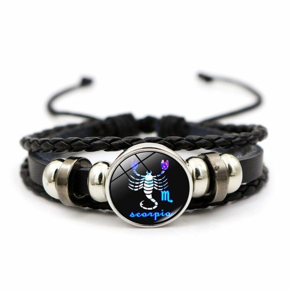 Maxpower (Scorpio) Multilayer Bangle 12 Zodiac Horoscope Fashion Accessories Jewelry Bracelet Couple Bracelet Not,Specified