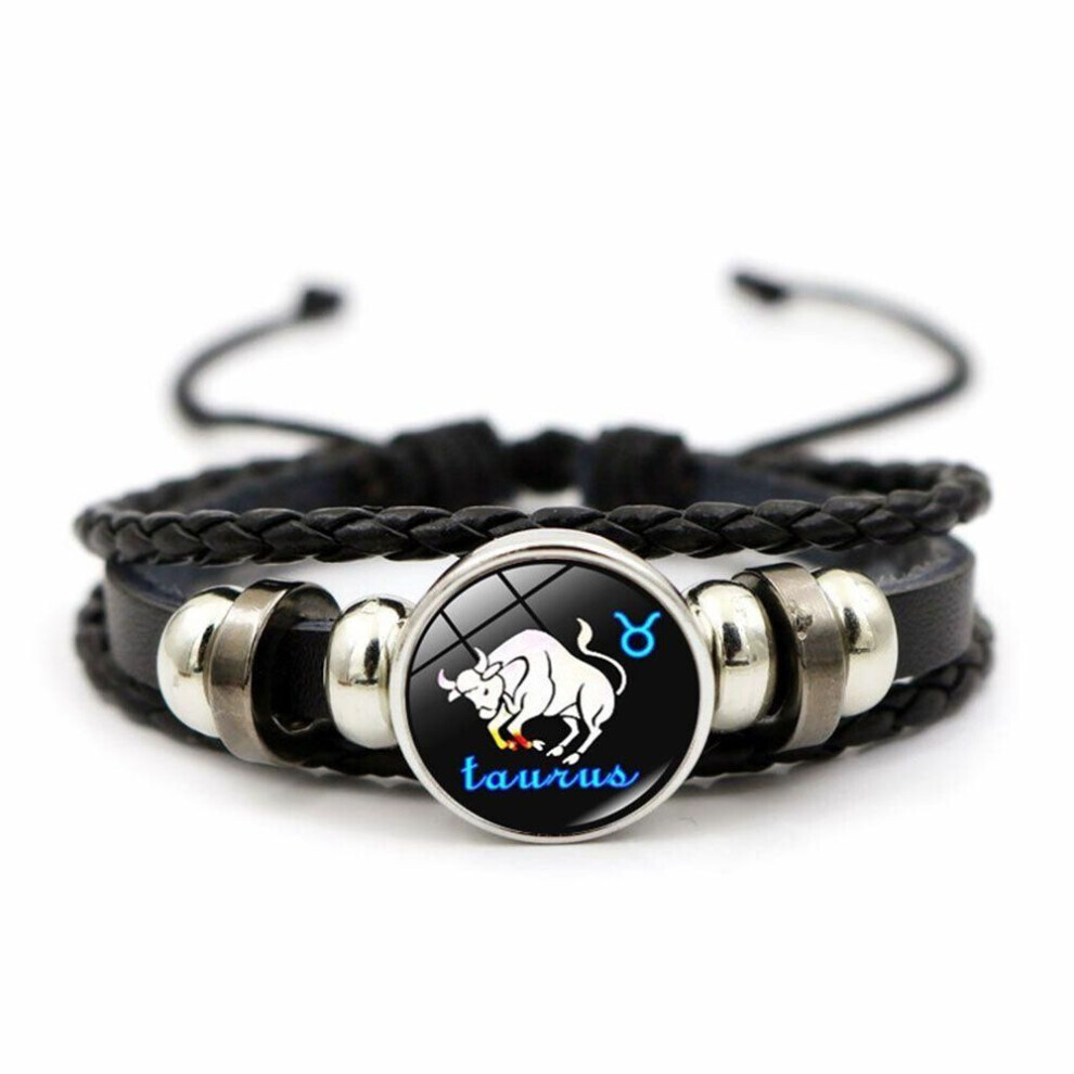 Maxpower (Taurus) Multilayer Bangle 12 Zodiac Horoscope Fashion Accessories Jewelry Bracelet Couple Bracelet Not,Specified