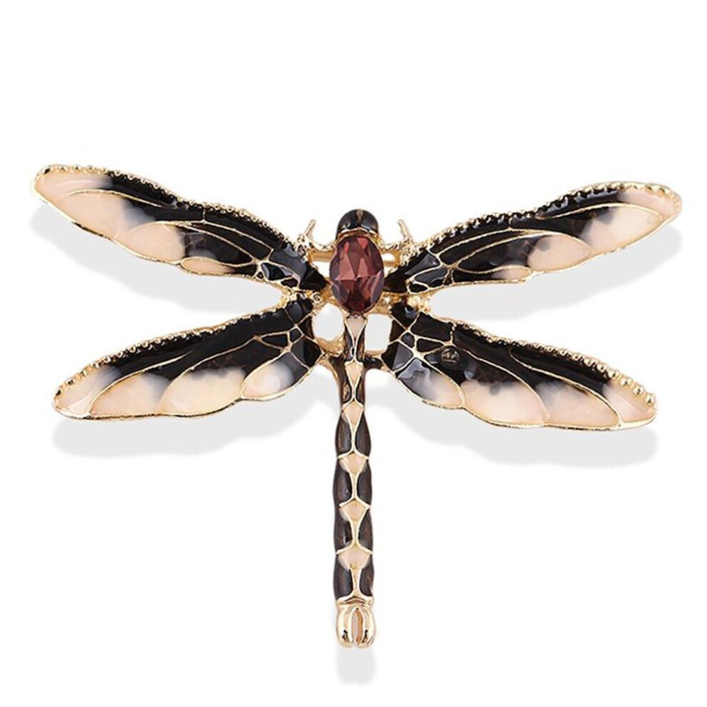 Maxpower (Black) Charm Dragonfly Animal Brooch Pin Ladies Gift Jewelry Black