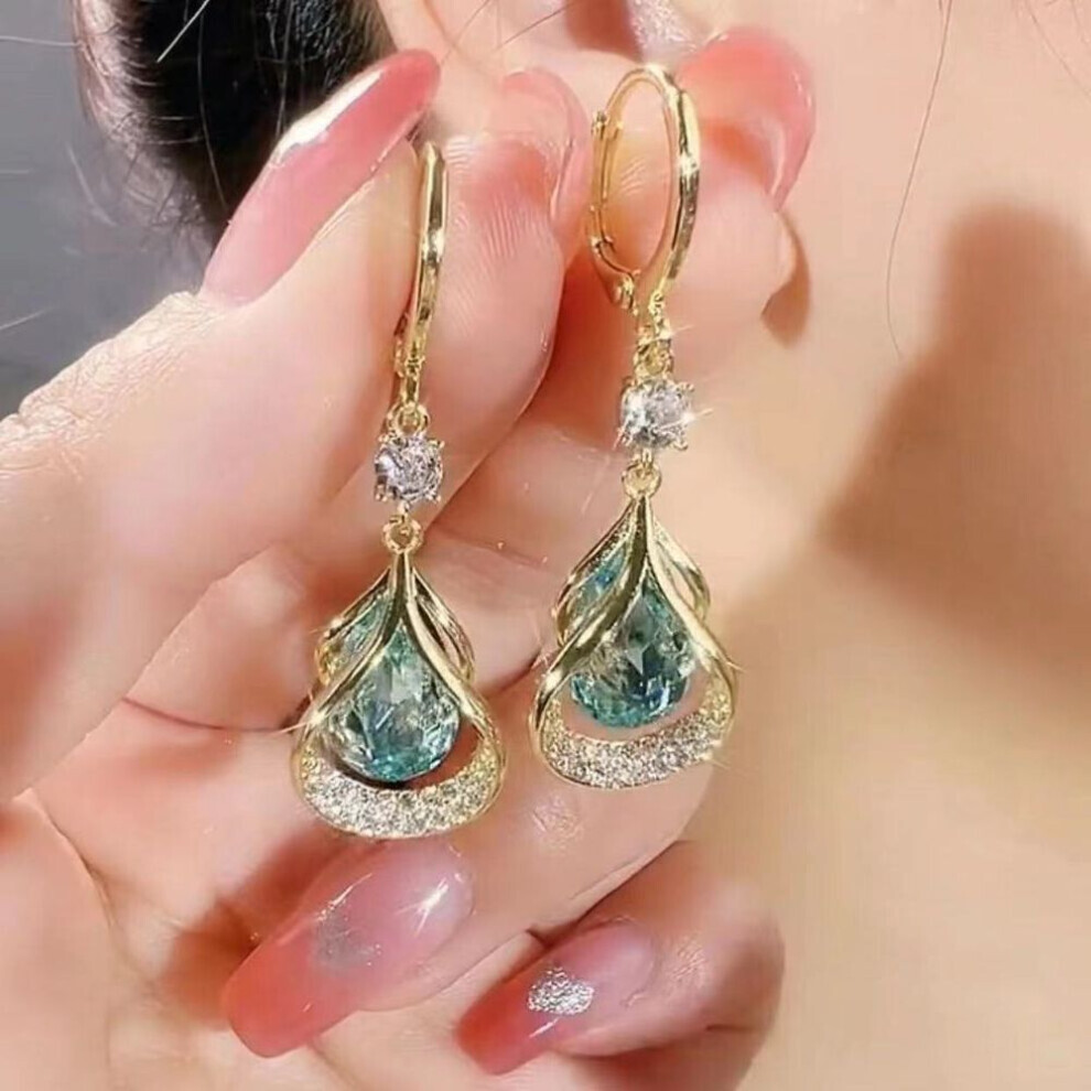 Maxpower (Green) Fashion Dangle Earrings For Women's Jewelry Green