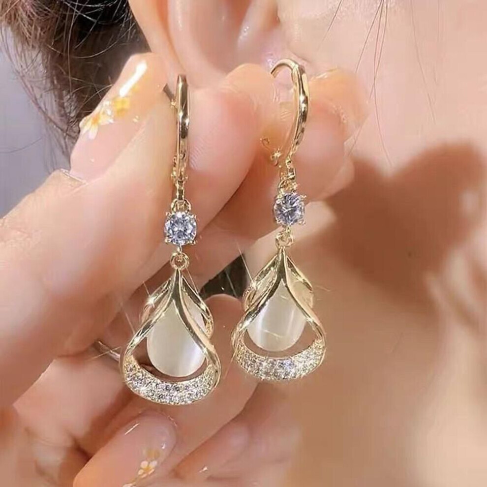 Maxpower (Gold) Fashion Dangle Earrings For Women's Jewelry Gold