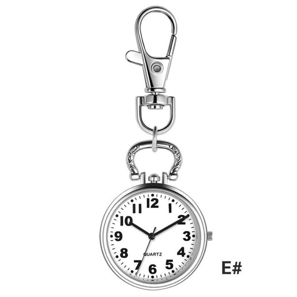 Maxpower (E) Cute Pocket Watch Fashion Keychain Watch Nurse Watch Portable Pocket Watch