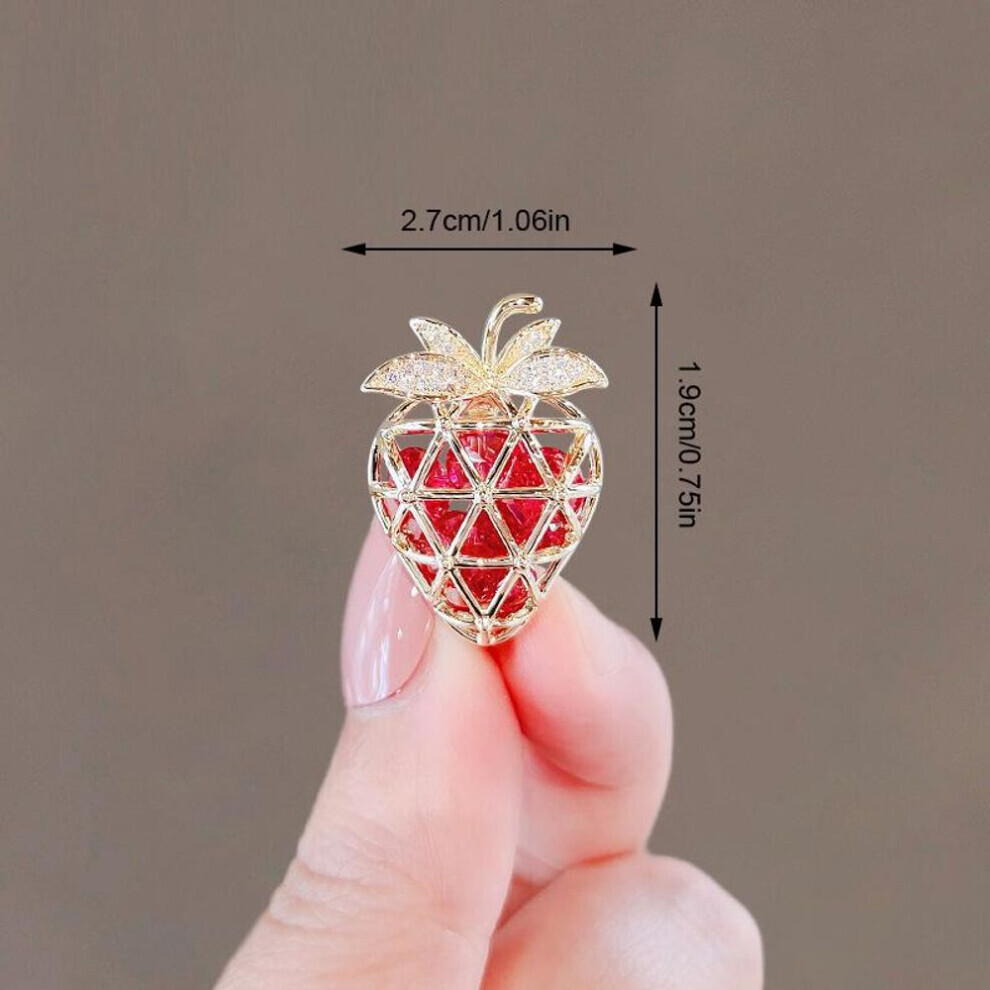 (E) Women Fashion Rhinestone Metal Lapel Pins Small Brooch Pin Flower Animal Bow Brooches