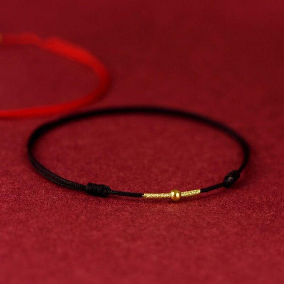 (black, Bracelet) Fashion Handmade Bracelet Red Rope Lucky Bangle Women Men Best Bracelet Anklet