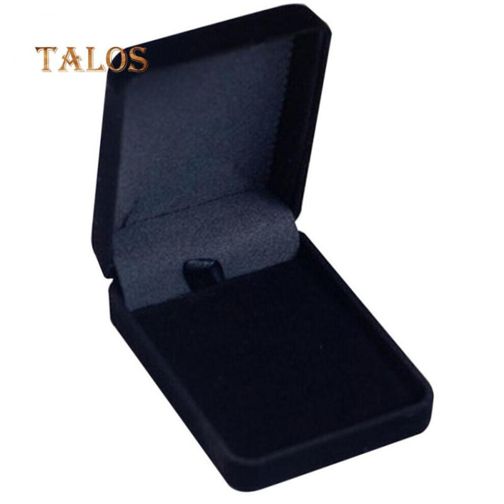 Maxpower (Black) Velvet Necklace Jewelry Container Gift Display Box Ring Bracelet Storage Case Box Cases Black