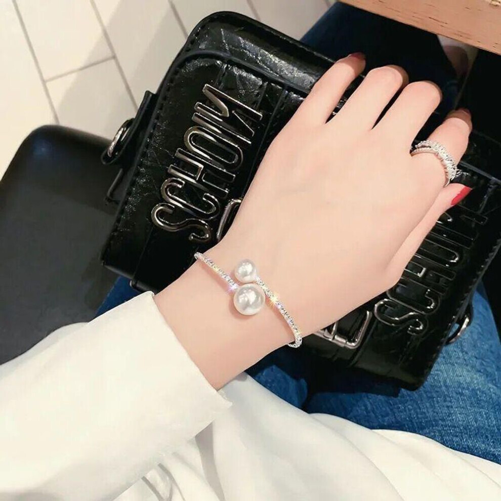 (as the picture, 3) Chain Around The Neck For Women Goth Baroque Pearl Pendant Necklace For Women Vintage Irregular Open Collar Necklace Punk Aesthetic Jewelry