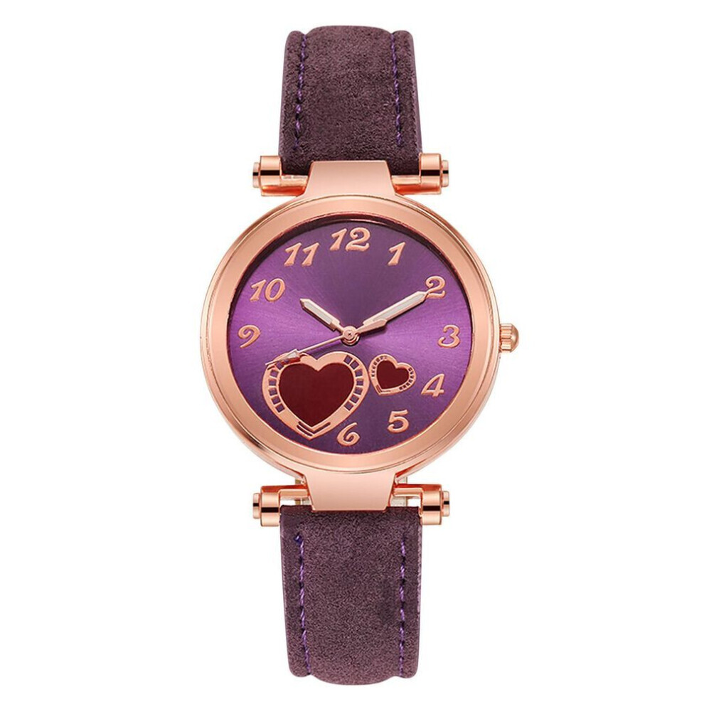Maxpower (Purple) Women's Watch Fashion Women's Watch, Lovely Children And Girls, Hands And Numbers, Leisure Quartz Watch Accessories