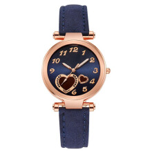 (blue) Women's Watch Fashion Women's Watch, Lovely Children And Girls, Hands And Numbers, Leisure Quartz Watch Accessories