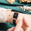 (brown) Women's Square Dial Watch With Leather Strap 5