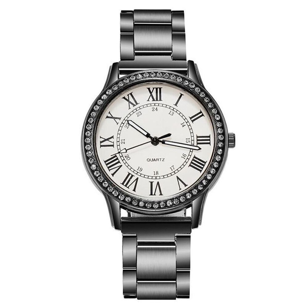 Maxpower (Black) Woman's Fashion Design Quartz Watches Original Luminous Hands Ladies Wristwatches Clock Best Gifts Black