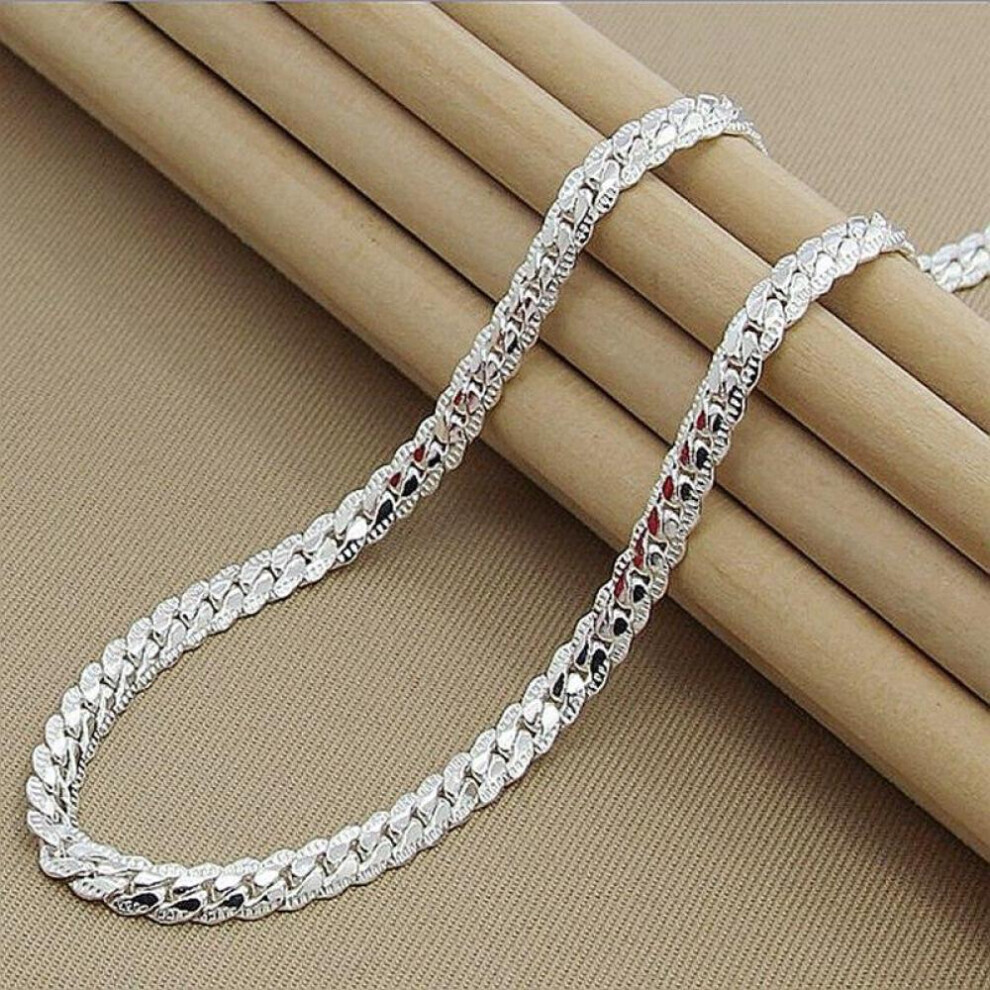 Maxpower (50Cm) 925 Sterling 40-60Cm Necklace Fashion Wedding Jewelry Silver