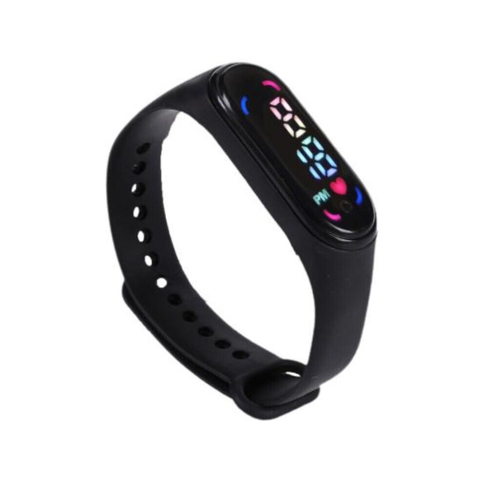 Maxpower (Black) Modern Kids Wristwatch Shockproof Silicone Wrist Watch Black