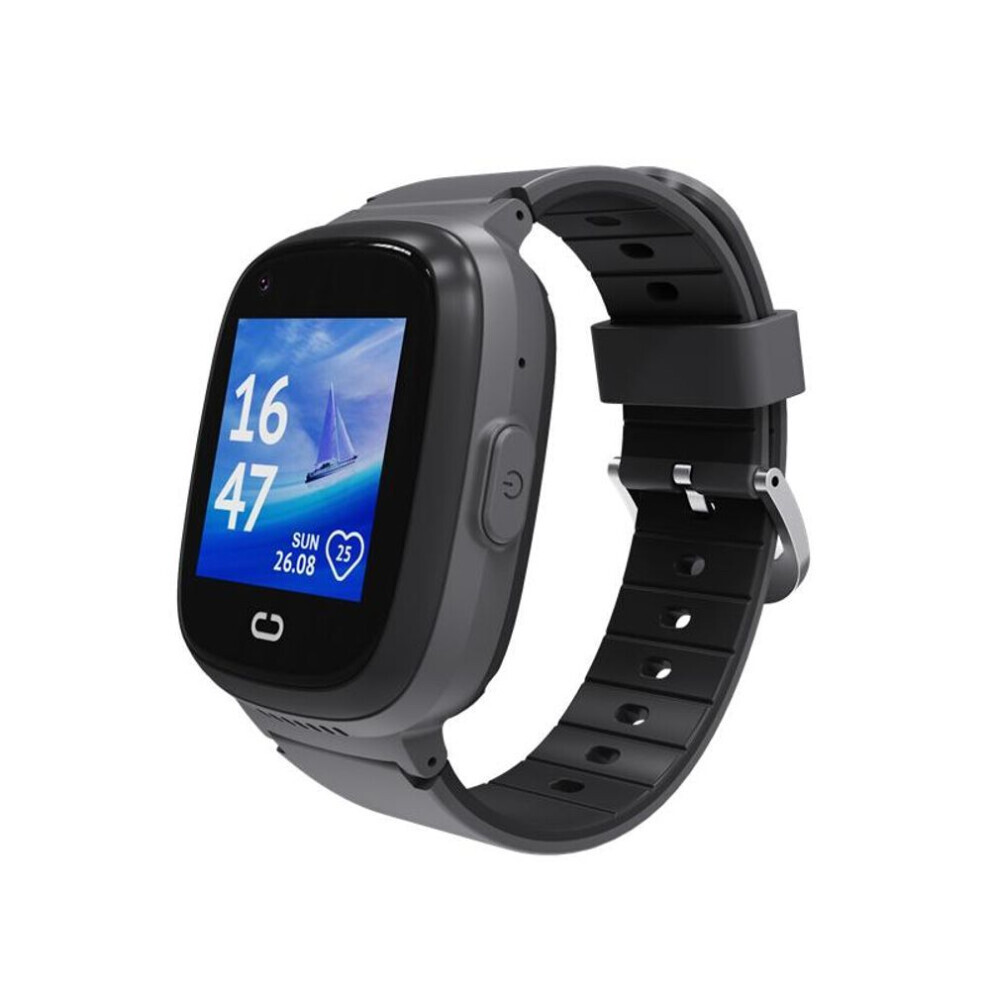 (as the picture, Black LT30) Lt30 4g Kids Smart Phone Watch Video Call Gps Wifi Lbs Camera Waterproof Child Clock Voice Chat Intelligent Games Smartwatch