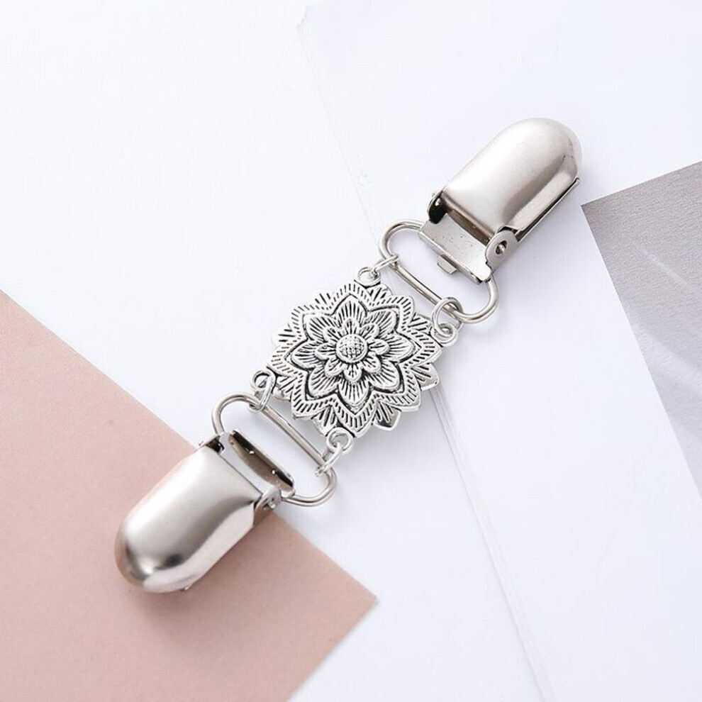 Maxpower (As The Picture, Collar Buckle 4) "Vintage Carved Sweater & Scarf Buckle - Elegant Brooch Jewelry For Women" Not,Specified