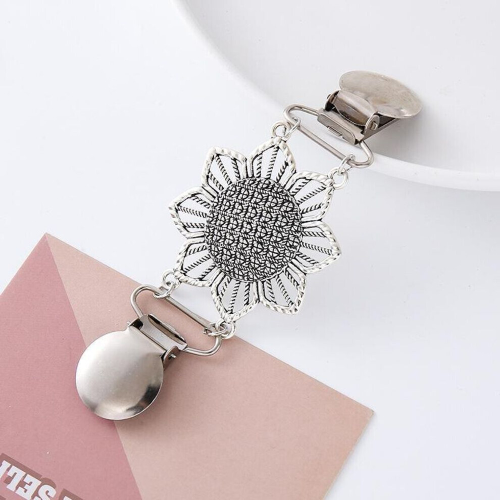 Maxpower (As The Picture, Collar Buckle 6) "Vintage Carved Sweater & Scarf Buckle - Elegant Brooch Jewelry For Women"