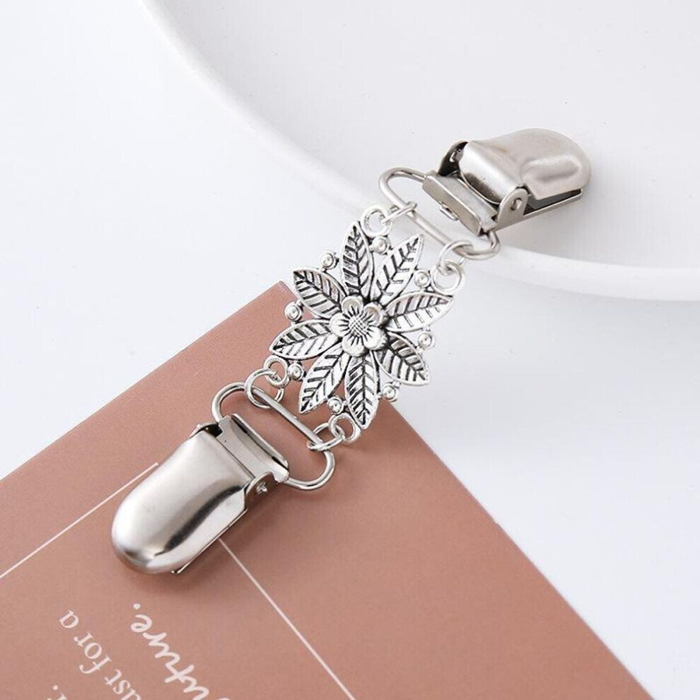 Maxpower (As The Picture, Collar Buckle 8) "Vintage Carved Sweater & Scarf Buckle - Elegant Brooch Jewelry For Women" Not,Specified