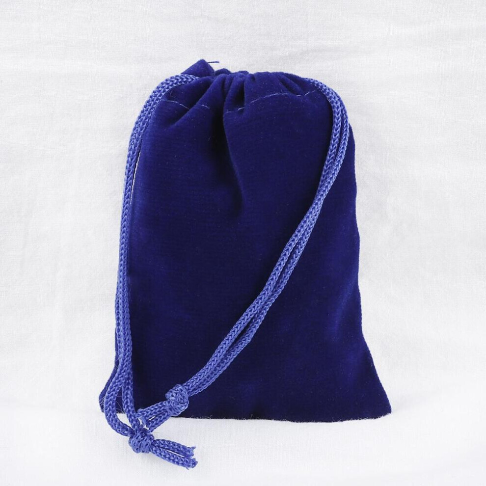 (royal blue, 7x9cm) 10pcs Velvet Drawstring Phone Bags Jewelry Gift Storage Case Wedding Party Favor Candy Pouches