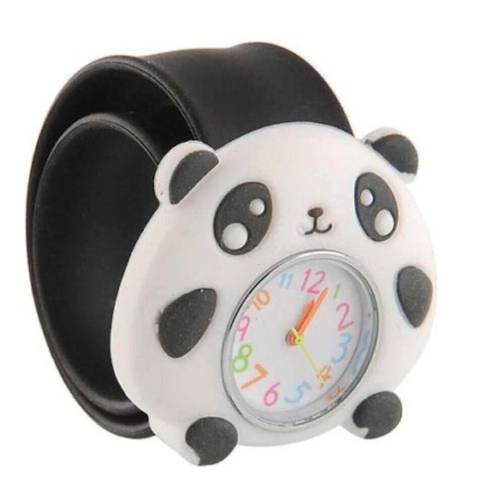 Maxpower (White) Trendy Cartoon Kids Watches Animal Children Quartz-Watches Sport Bendable Rubber Strap Wristwatch White
