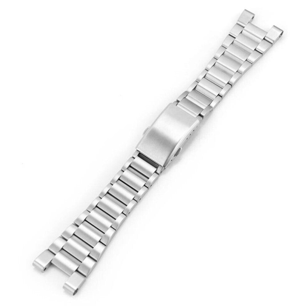 (silver) For Casio G-shock Watch Band Gst-210 Gst-w300 Gst-400g Gst-b100 S100d/s110d/w110 Metal Strap Stainless Steel Watch Band Bracelet