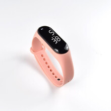 (light pink) M3 Casual Women Romantic Starry Sky Sports Outdoor Bracelet Electronic Watch Sports Watch Casual Women Romantic Starry Sky