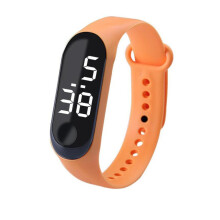 (orange) M3 Casual Women Romantic Starry Sky Sports Outdoor Bracelet Electronic Watch Sports Watch Casual Women Romantic Starry Sky