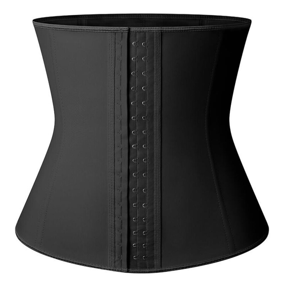 Photos - Other Trainers MAXPOWER  Men Waist Trainer Corset Weight Loss Fitness Girdle Slimming Belt Tummy Shaper Fat Burner Sweat Belt (black, 4XL)