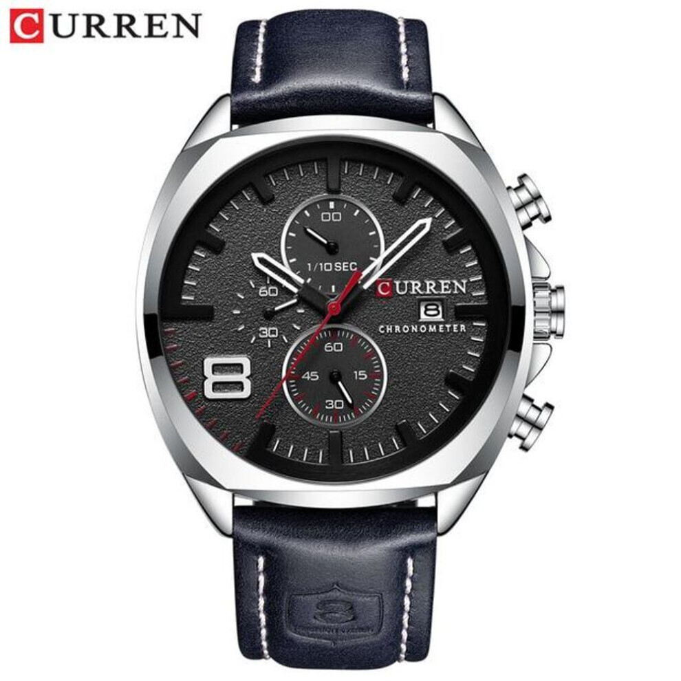 Maxpower (Black) Men Watches Top Brand Luxury Curren Military Quartz Watch Men's Sport Wristwatch Relogio Masculino Waterproof 8324 Black