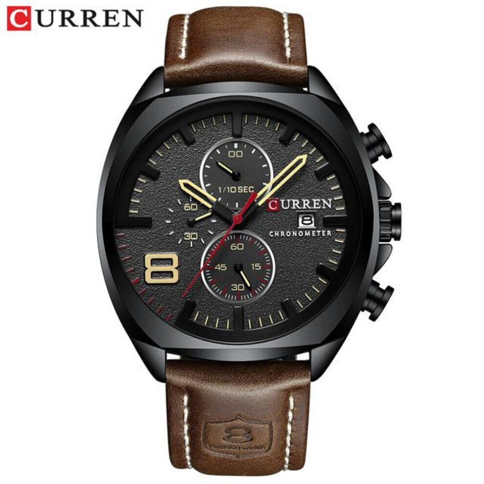Maxpower (Yellow) Men Watches Top Brand Luxury Curren Military Quartz Watch Men's Sport Wristwatch Relogio Masculino Waterproof 8324 Yellow