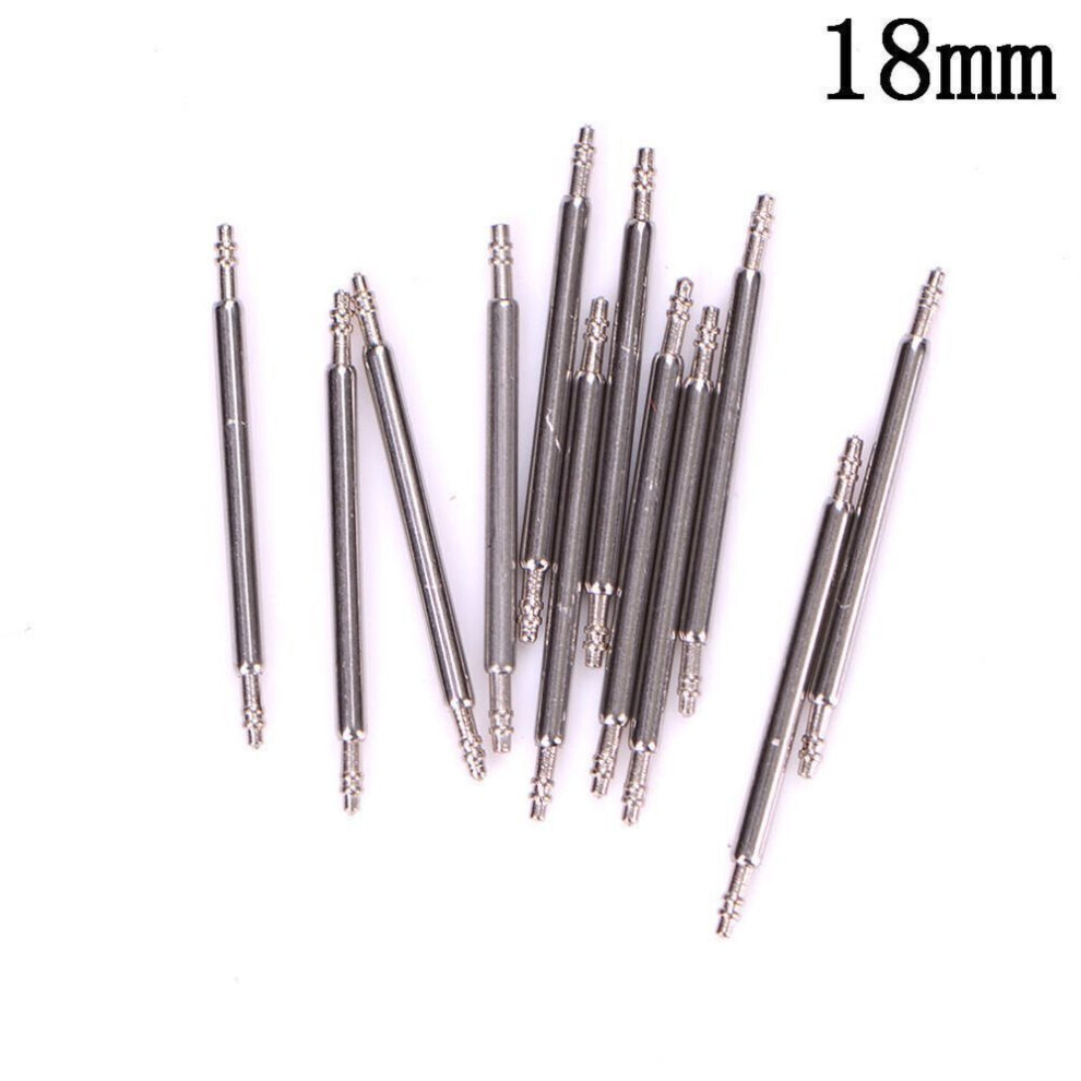 Maxpower (18Mm) 10Pcs Stainless Steel Watch Band Spring Bars Strap Link Pins 8-22Mm Repair Tools Not,Specified