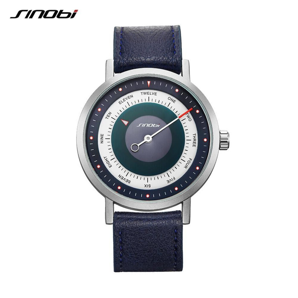 Maxpower (Blue) Sinobi Hot Fashion Men's Creative Sports Watches Male Clock Casual Military Luminous Waterproof Quartz Wristwatches Blue