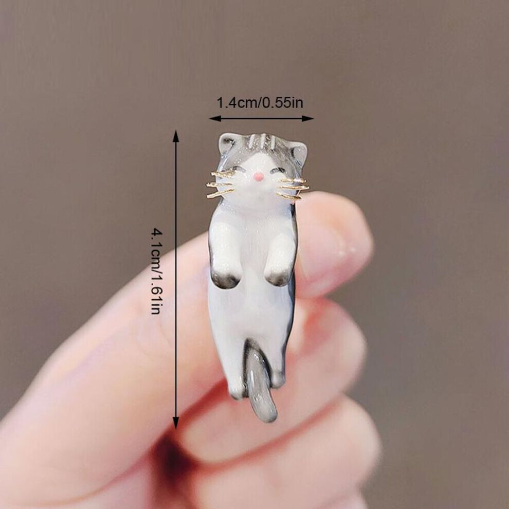 (H) Women Fashion Rhinestone Metal Lapel Pins Small Brooch Pin Flower Animal Bow Brooches