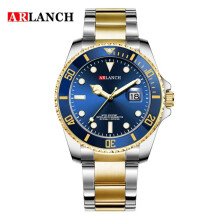 (gold,blue) 2022 New Water Ghost Stainless Steel Top Brand Luxury Submariner Sport Waterproof Classic Design Men Green Fashion Quartz Watch